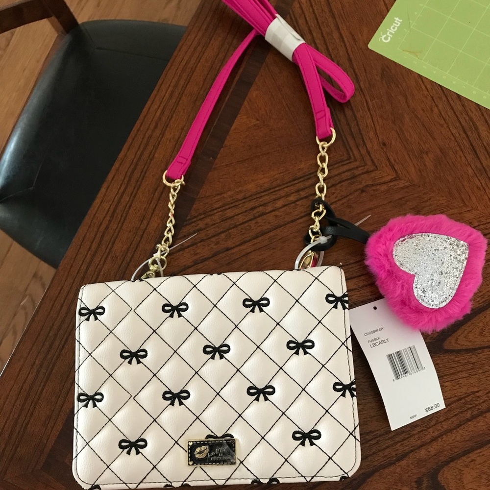NWT Betsey Johnson Mini Shoulder Bag